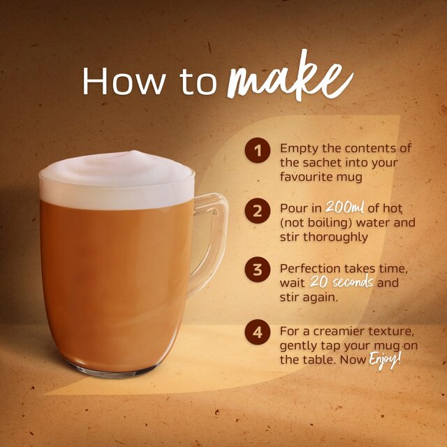 Nescafe Latte Instant Coffee 8 Sachets   6 x 144g - McGrocer