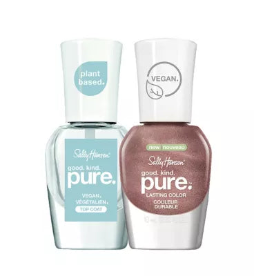 Sally Hansen Good.Kind.Pure Golden Glazed Nails Duo - McGrocer