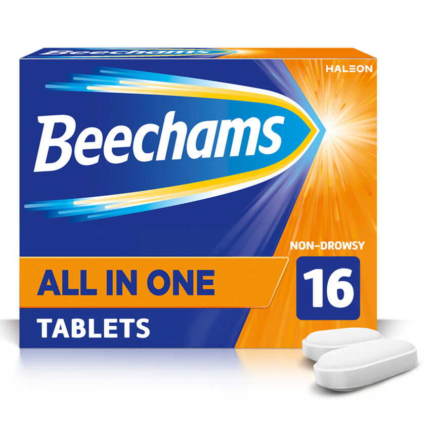 Beechams All In One Tablets 16 pack - McGrocer