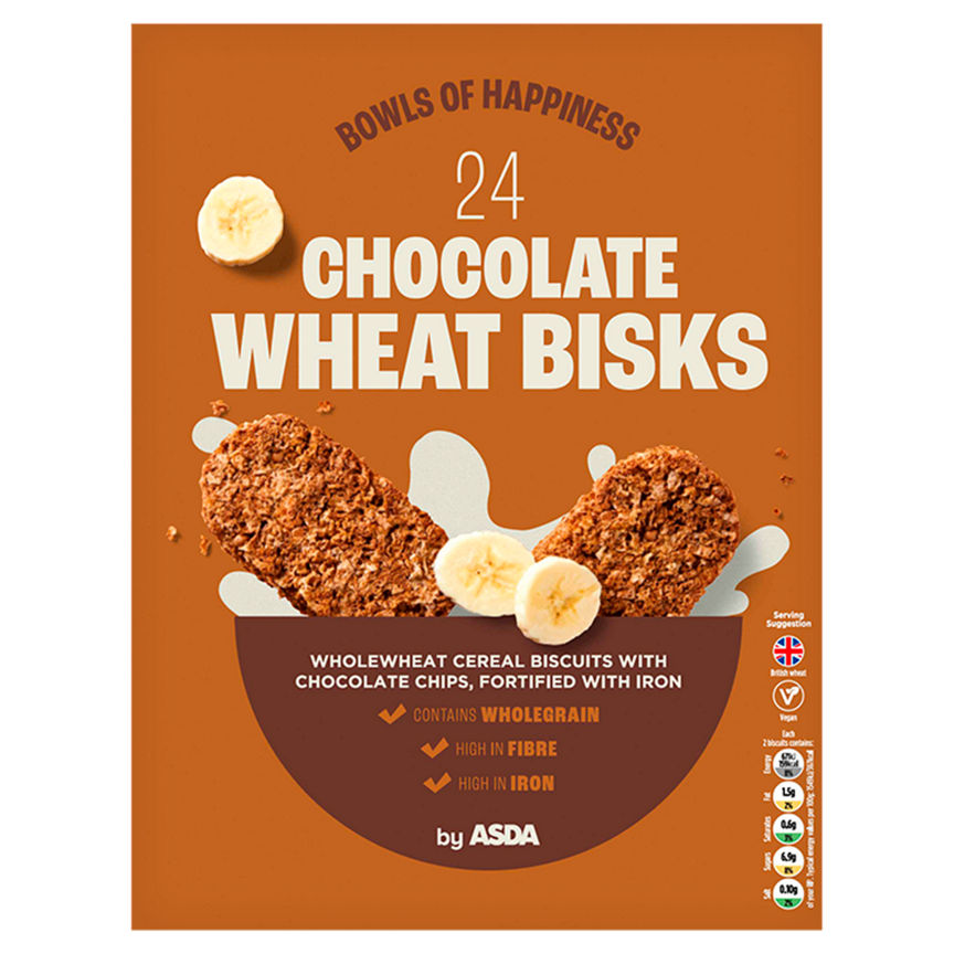 ASDA 24 Chocolate Wheat Bisks - McGrocer