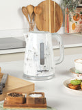 Salter White Marble Kettle