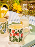 Emma Bridgewater Cream Raspberries1/2 Pint Mug