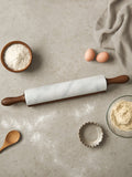 Interiors by Premier White Ziarat Marble Rolling Pin