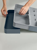 Joseph Joseph Grey Grey Drawer Store Expanding Cutlery Tray