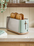Sage Green Long 4 Slice Malvern Toaster