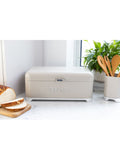 Kitchencraft Cream Textured Bread Bin Sleek Storage