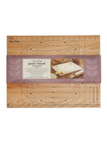 Kitchencraft Wood Wooden Pastry Board with Measurements