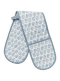 Murmur Ballintoy Blue Amelia Double Oven Gloves