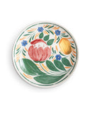 Wade Set of 4 Multi Coloured Capri Dinner Plates with Vibrant Mediterr Coloured