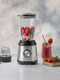 Daewoo Stainless Steel 800W Stainless Steel Jug Blender & Grinder Set