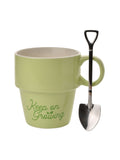 Country Living Green Keep On Growing Gardeners Mug