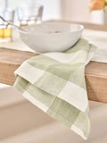 Sophie Allport Sage Green Linen Gingham Napkins Set of 4