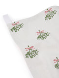Sophie Allport Off White Mistletoe Tea Towel