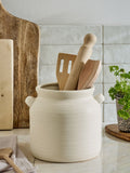 Natural Large Ceramic Utensil Pot