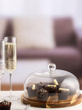 Ravenshead Selected Cheese or Cake Dome and Wooden Board