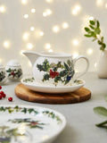 Portmeirion The Holly and the Ivy Gravy Boat & Stand