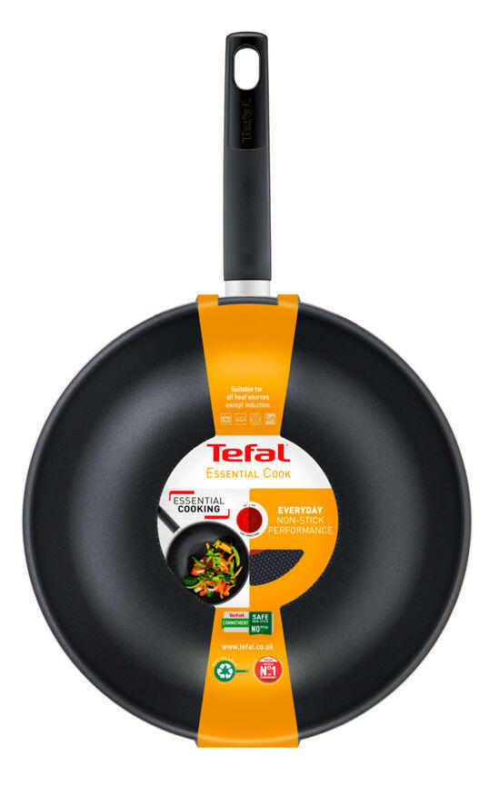 Tefal Essential Non-stick Wok GOODS ASDA   