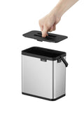 Eko Stainless Steel Puro Caddy 3L Bin