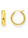 Thomas Sabo Gold Tone Creoles Chunky Earrings