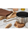 Prestige Silver Scratch Guard 14cm Stainless Steel Milk Pan