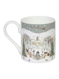 Sophie Allport White Festive Forest Let It Snow Mug