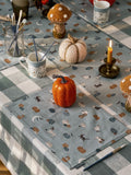 Sophie Allport Soft Teal Paws & Pumpkins Washable Placemats Set of 2