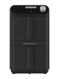 Hamilton Beach Black XXL Dual Stack 2 Drawer Air Fryer