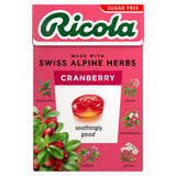 Ricola Cranberry Sugar Free   45g - McGrocer