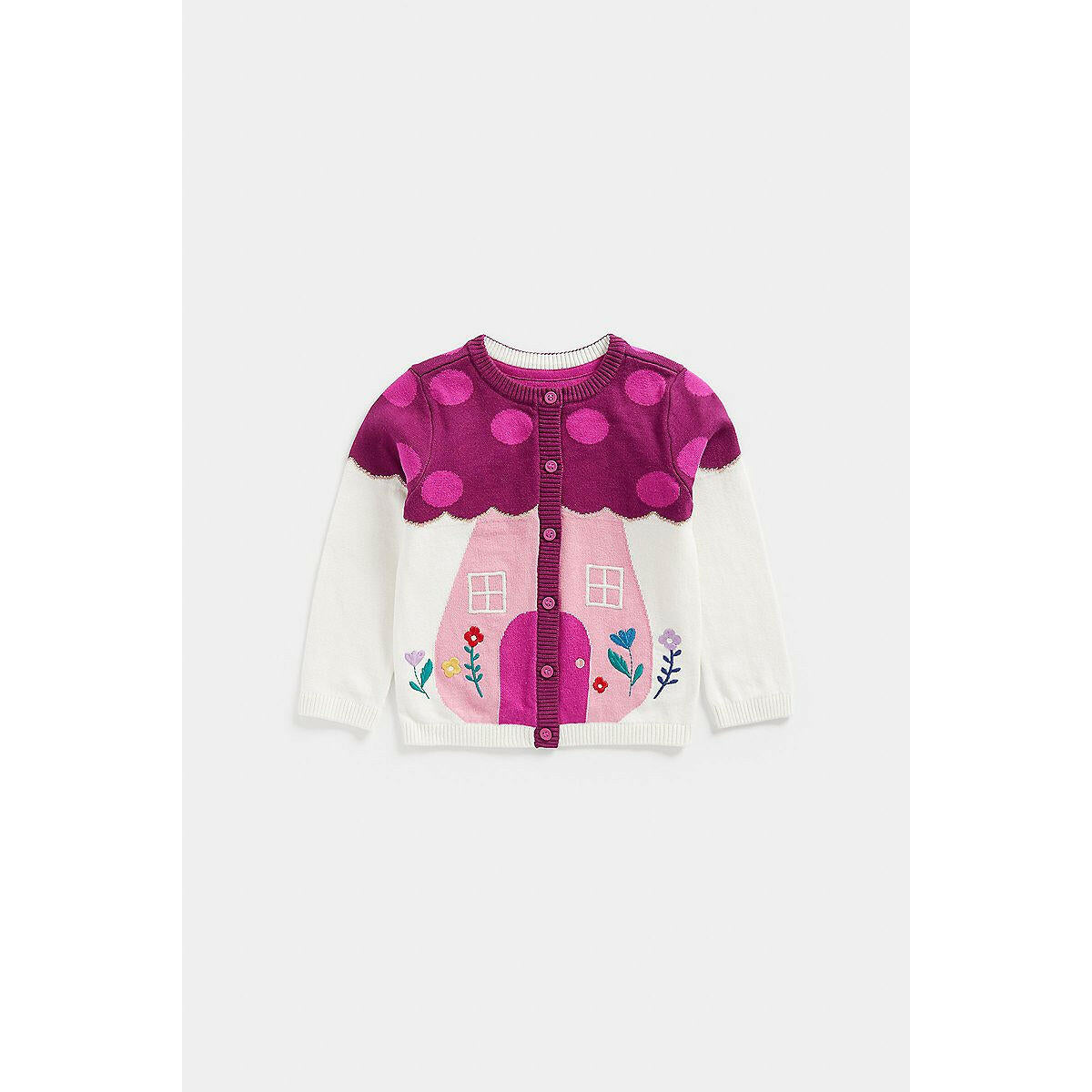 Toadstool Knitted Cardigan GOODS Boots   