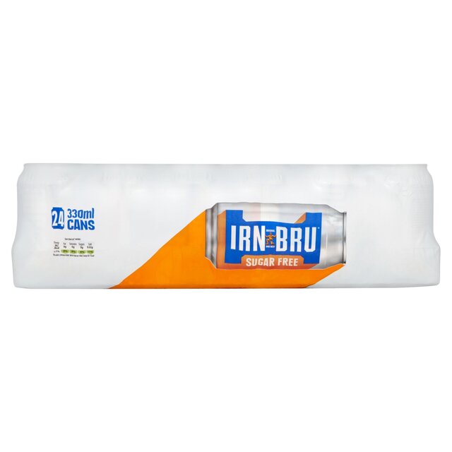 IRN-BRU Sugar Free   24 x 330ml - McGrocer