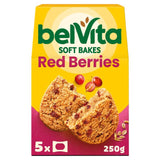 Belvita Red Fruits Soft Bakes Breakfast Biscuits   5 x 50g - McGrocer