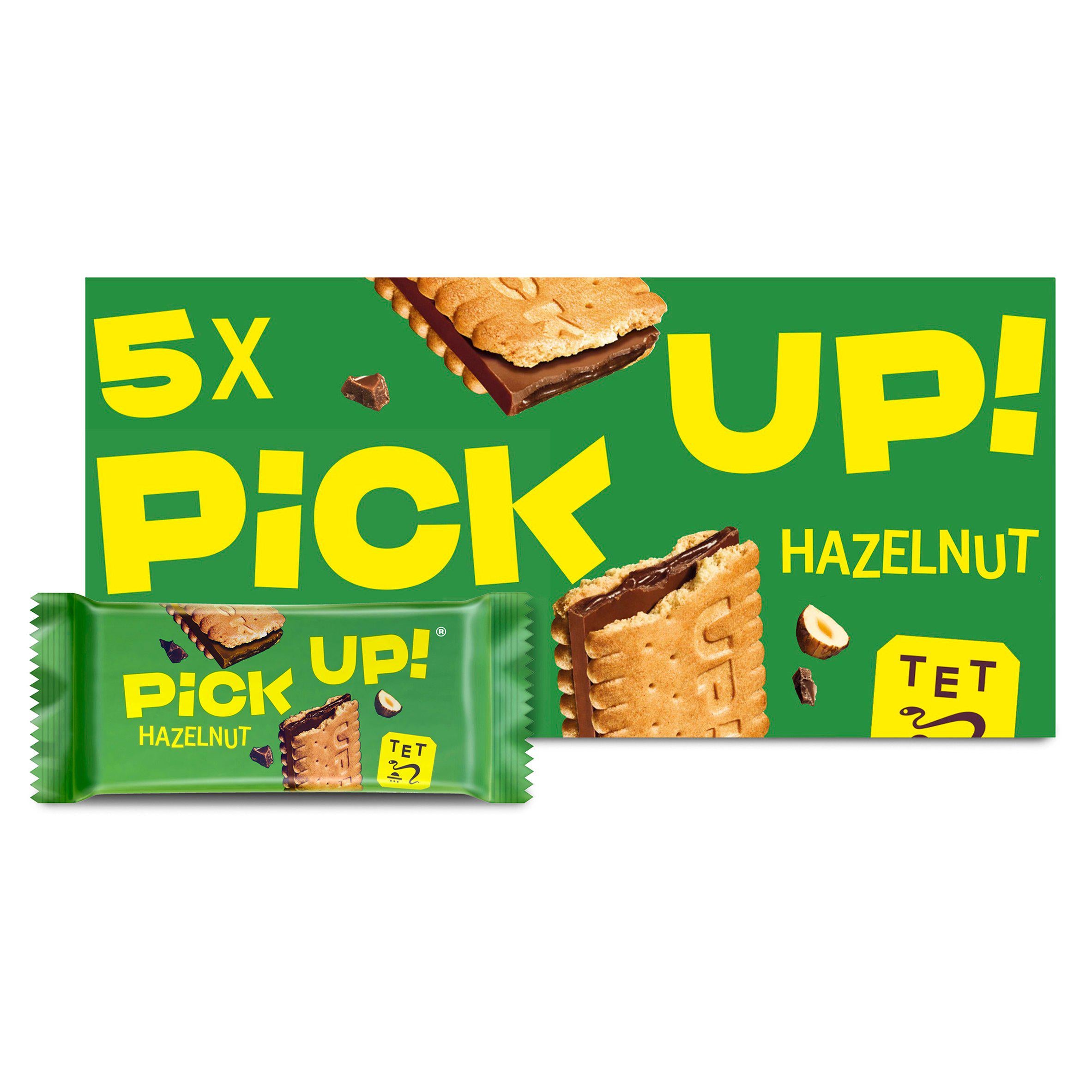 Bahlsen Pick Up Hazelnut Milk Chocolate Biscuit Bars x5 - McGrocer