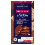 ASDA Extra Special Free From 8 Belgian Triple Chocolate Cookies - McGrocer