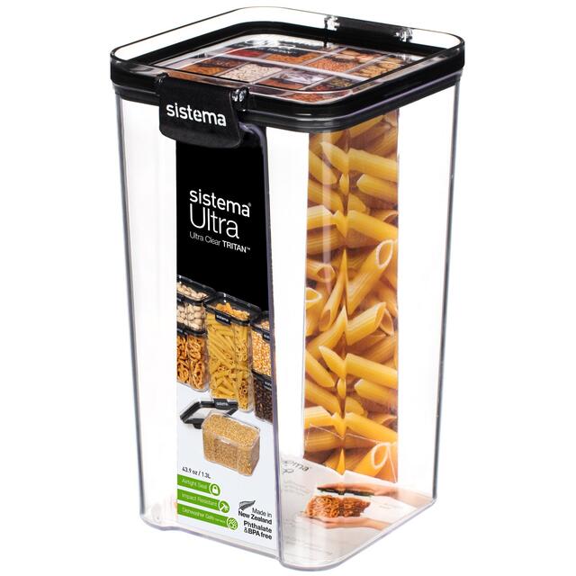 Sistema 1.3L Tritan Ultra Square Storage - McGrocer