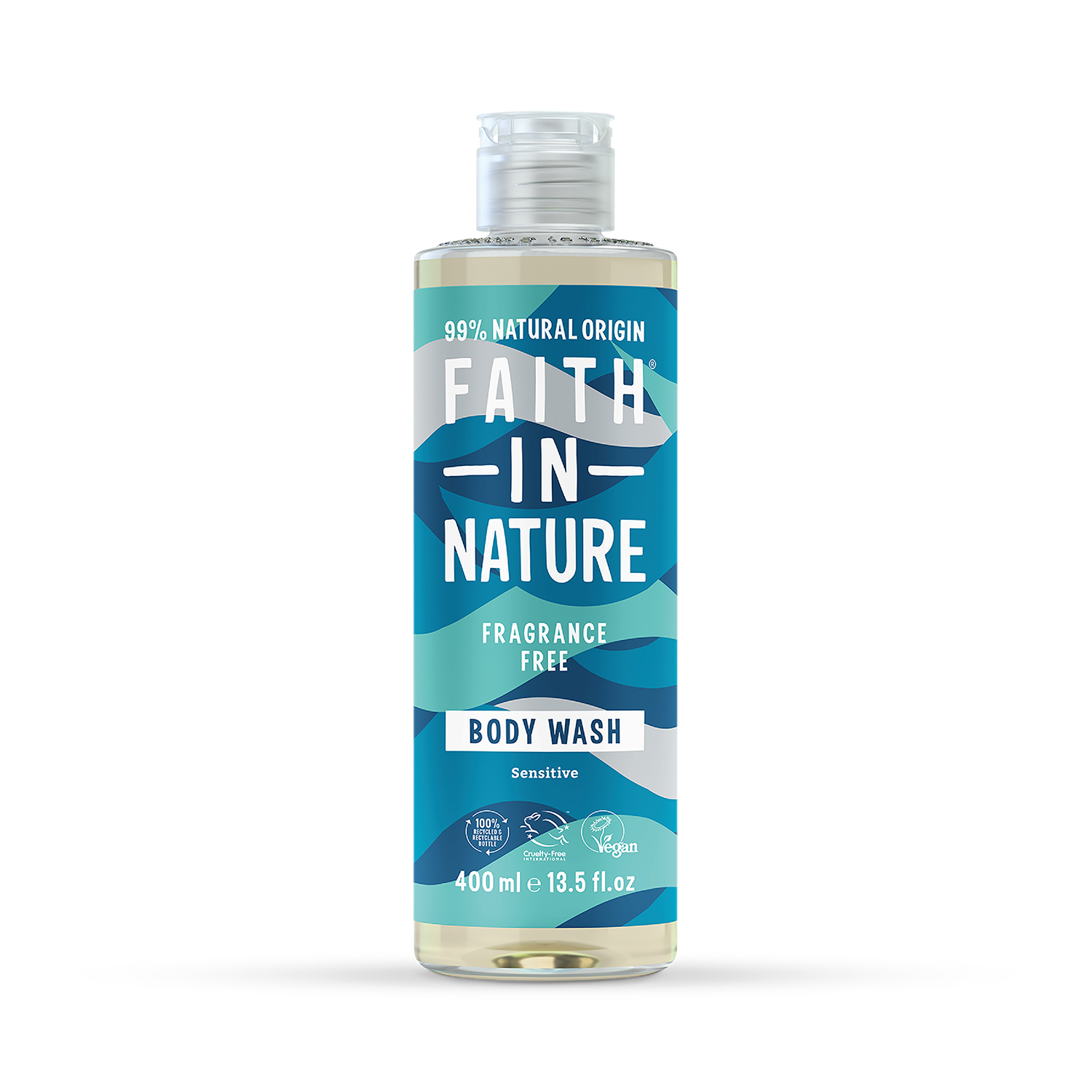 Faith in Nature Fragrance Free Body Wash 5L - McGrocer