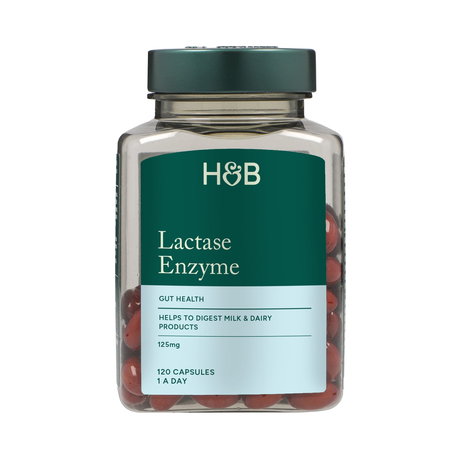 Holland & Barrett Lactase Enzyme 125mg 120 Capsules - McGrocer