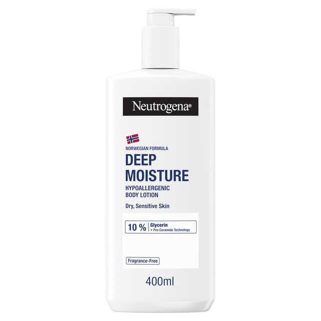 Neutrogena Deep Moisture Hypoallergenic Body Lotion   400ml - McGrocer