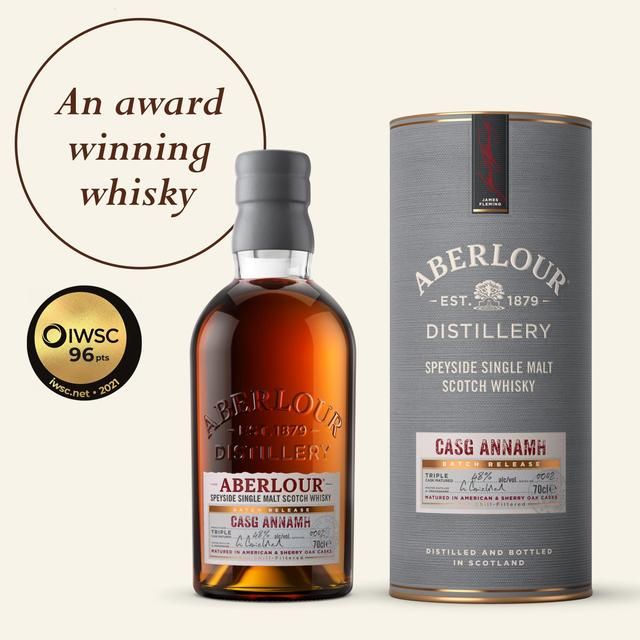 Aberlour Casg Annamh Speyside Single Malt Scotch Whisky   70cl - McGrocer