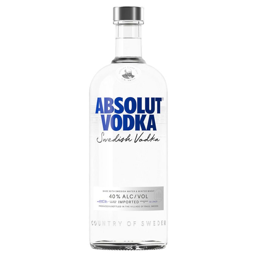 Absolut Blue Original Swedish Vodka - McGrocer