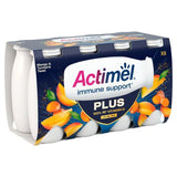 Actimel Plus 100% Vitamin D Mango & Turmeric Immunity Yoghurt Drink   8 x 100g - McGrocer