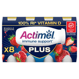 Actimel Plus Strawberry & Pomegranate Twist 8x100g - McGrocer