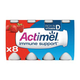 Actimel Strawberry Cultured Yoghurt Drink   8 x 100g - McGrocer