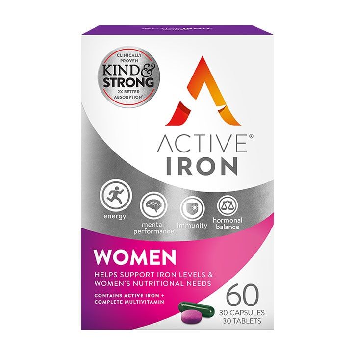 Active Iron for Women 60 Capsules - McGrocer