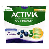 Activia Blueberry Acai Fusions Yoghurt    4 x 120g - McGrocer