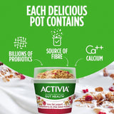 Activia Raspberry & Chia Seed Museli Breakfast Pot Low Fat Yoghurt   165g - McGrocer