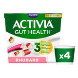 Activia Rhubarb Fruit Yoghurt   4 x 115g - McGrocer