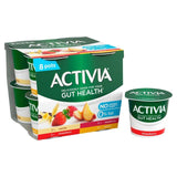 Activia Strawberry Vanilla Peach & Raspberry No Added Sugar Fat Free   8 x 115g - McGrocer