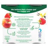 Activia Strawberry Vanilla Peach & Raspberry No Added Sugar Fat Free   8 x 115g - McGrocer