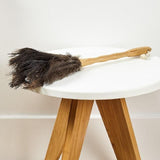 Addis Bamboo Natural Ostrich Feather Long Reach Duster Bamboo - McGrocer