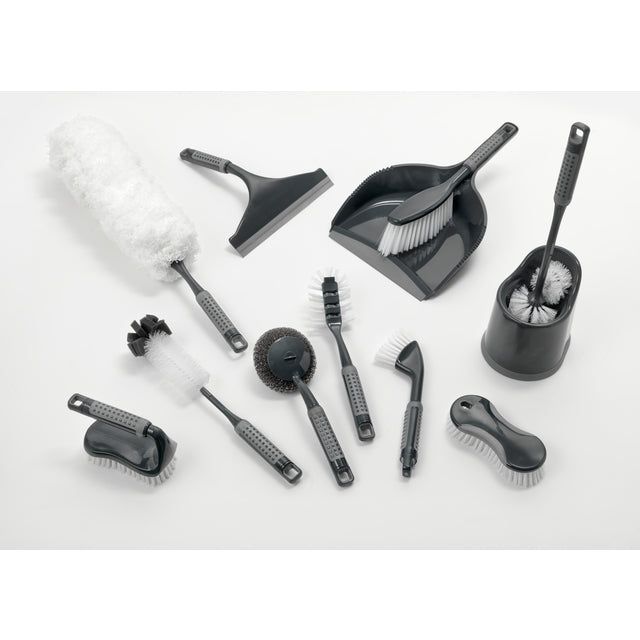 Addis ComfiGrip Long Handled Washing Up Scourer - McGrocer